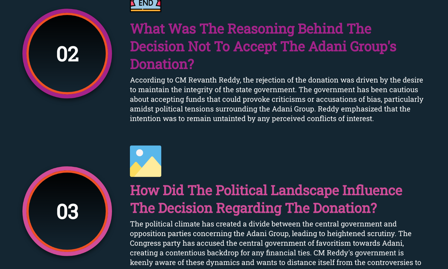 Would dent the image: Telangana CM Revanth Reddy refuses ₹100 crore Adani Group donation