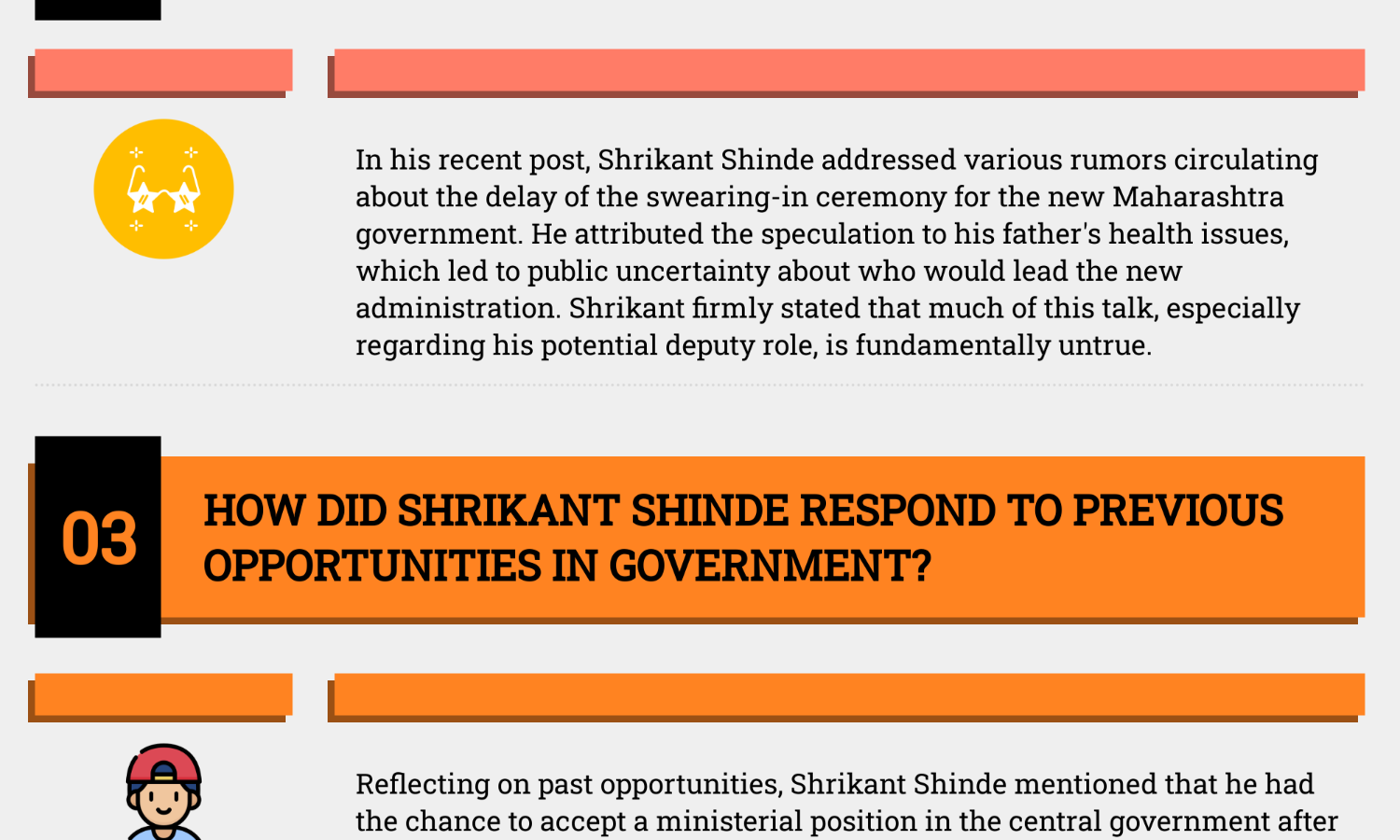 Baseless: Eknath Shindes son dismisses rumours about him becoming Maharastra deputy CM