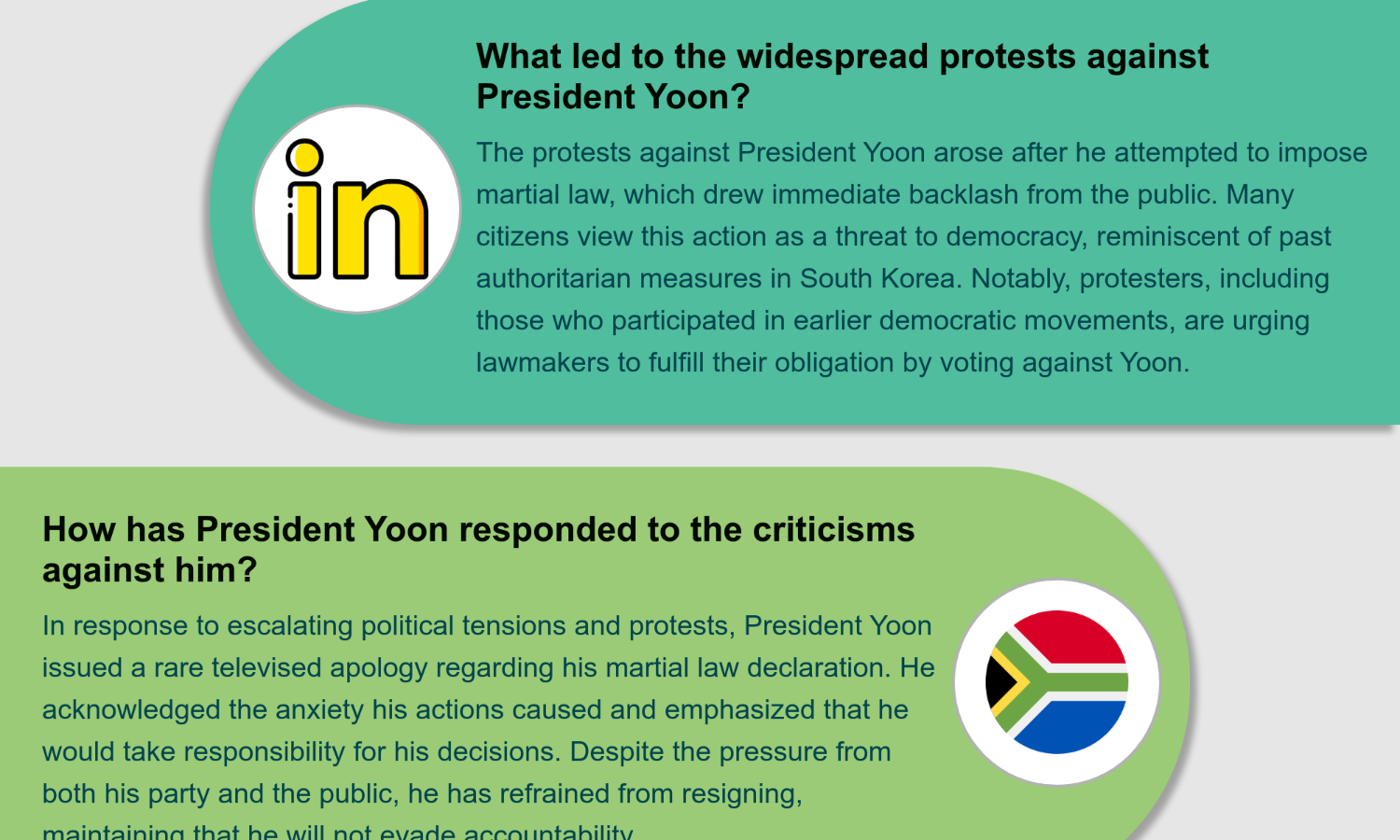 ‘Go back in’: South Korean protesters urge lawmakers to be part of impeachment vote