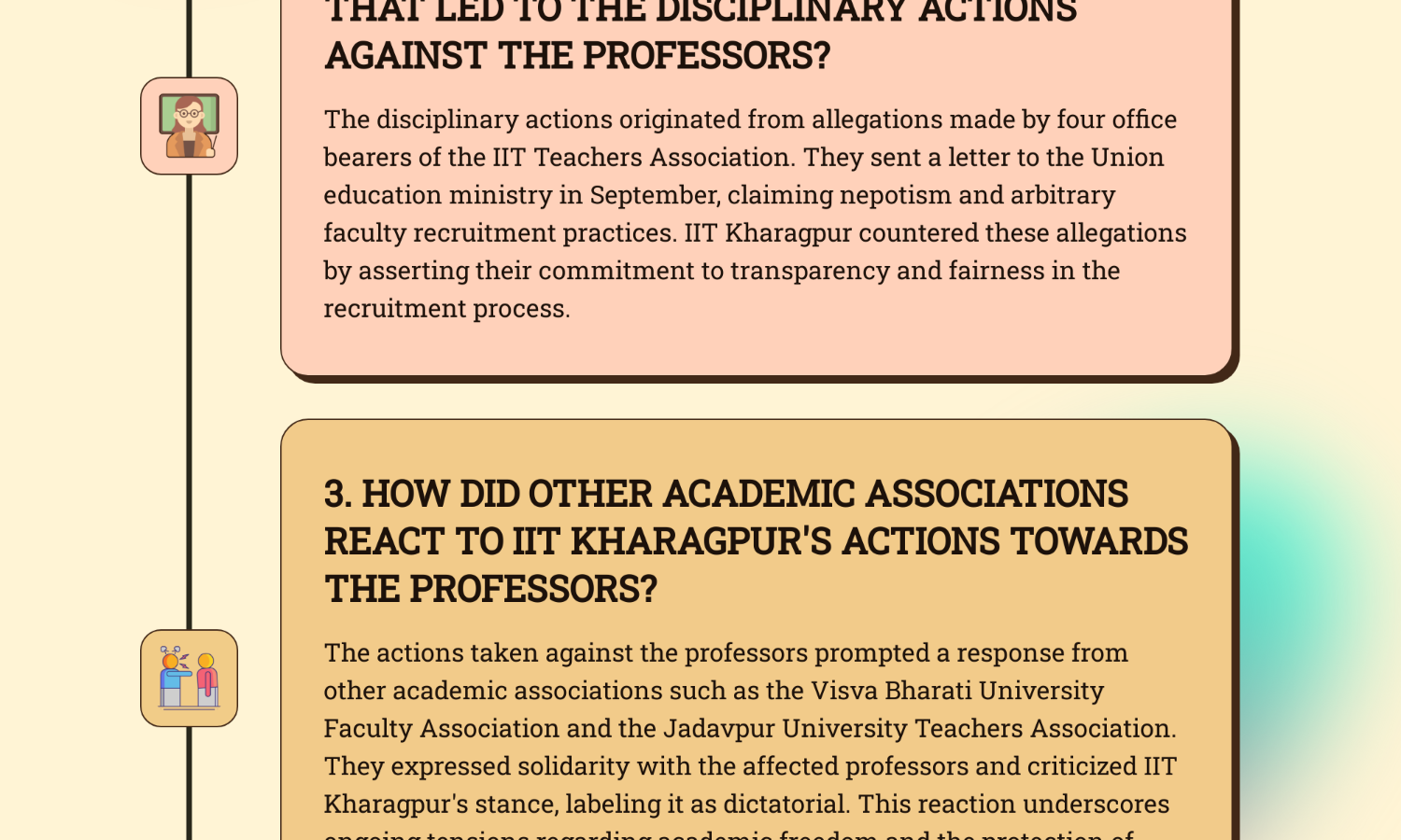 IIT Kharagpur teachers disciplinary cases resolved after apologies, no further action