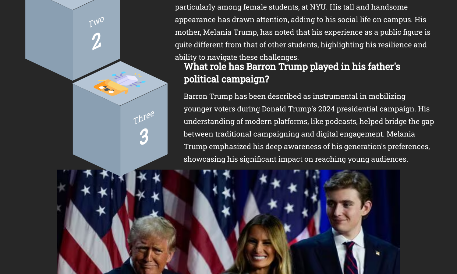 Barron Trump: NYU’s new heartthrob; Why everyone’s talking about the youngest Trump on the campus