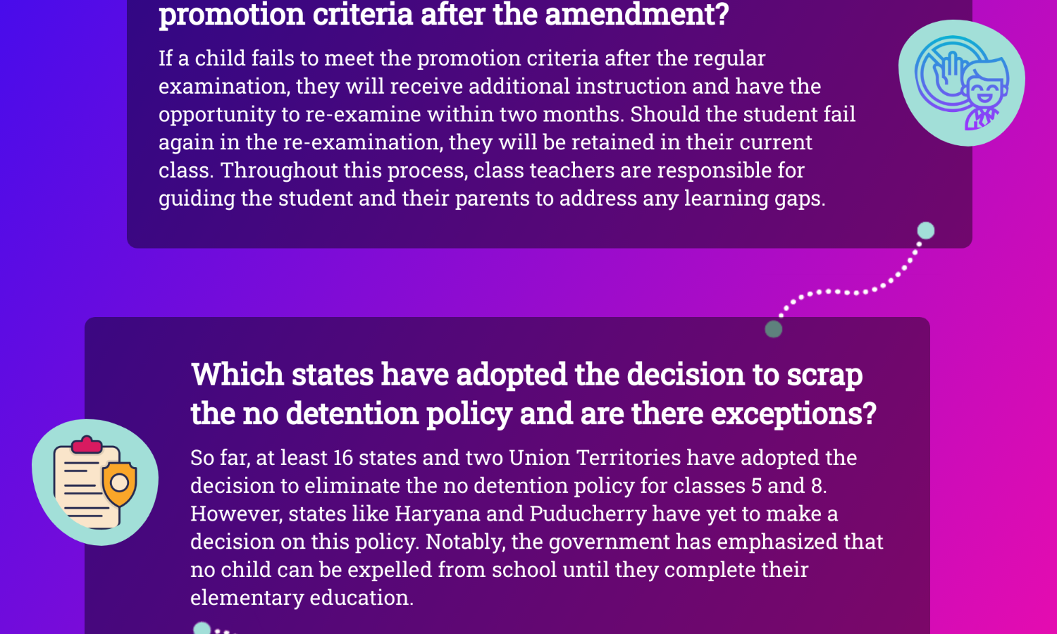 Centre scraps no-detention policy for classes 5 and 8 students in schools governed by it