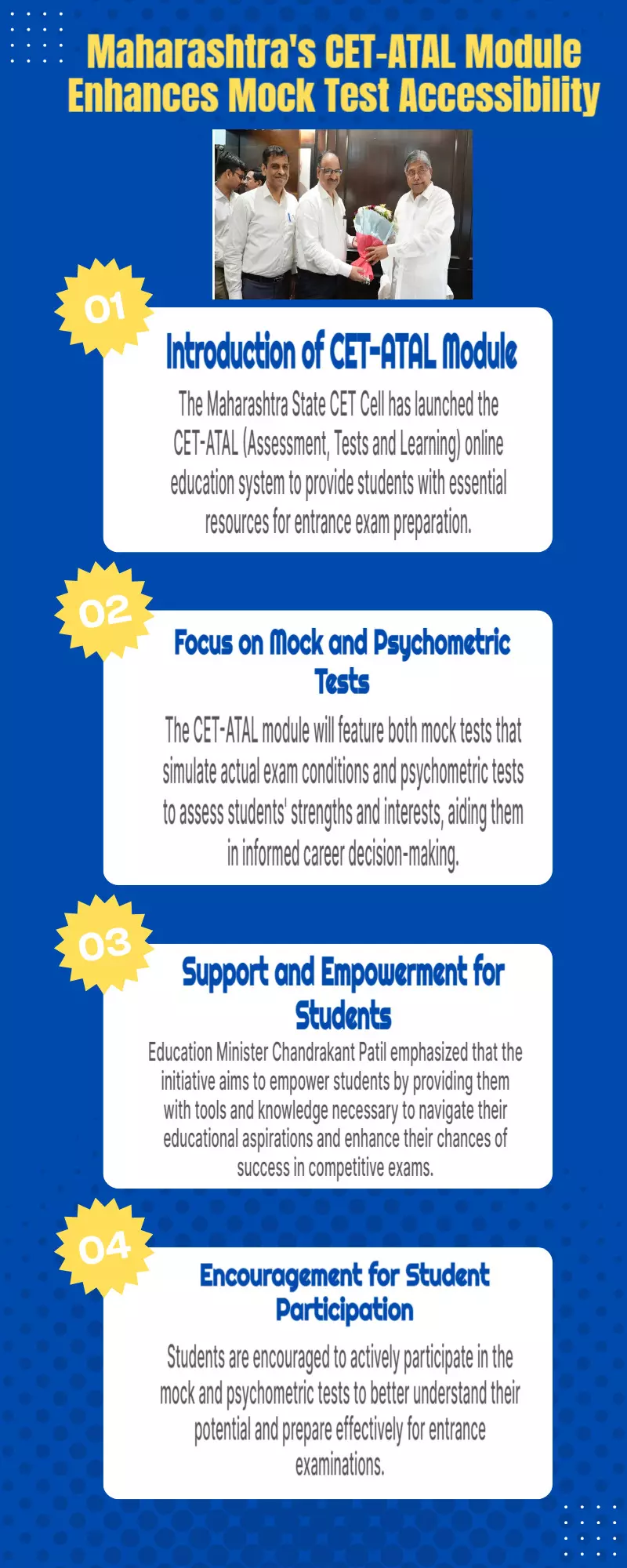 Maharashtra State CET Cell launches CET-ATAL module for mock tests