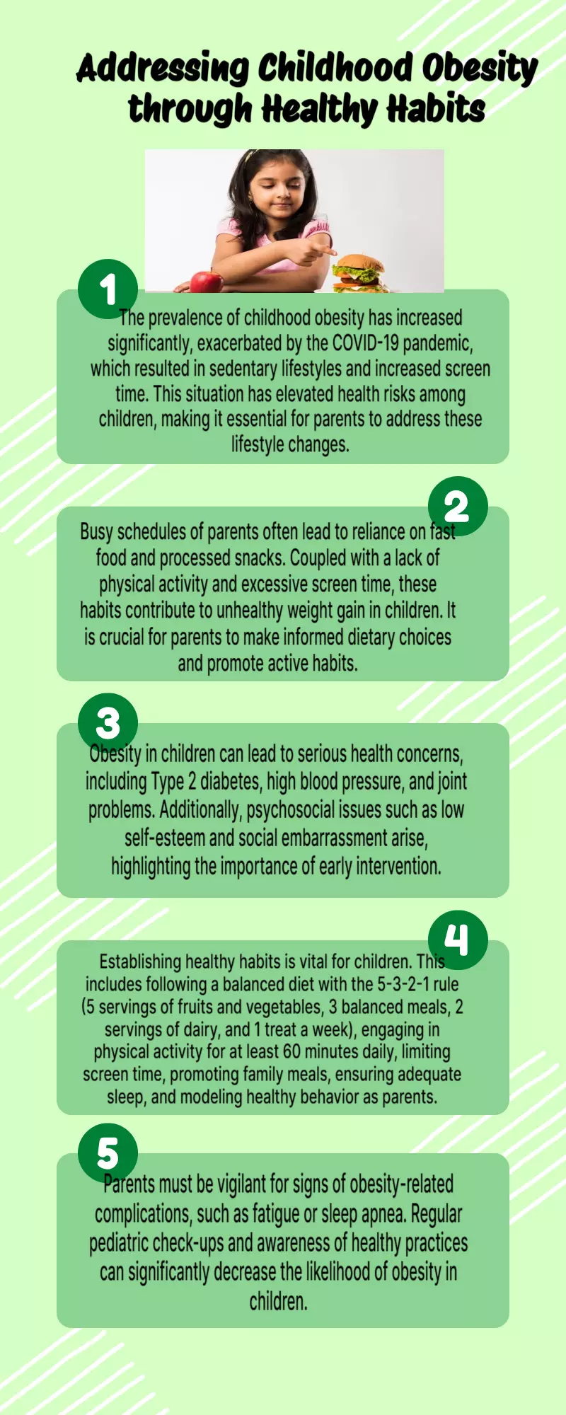 Obesity in children: Makes kids follow these healthy habits so they dont become overweight