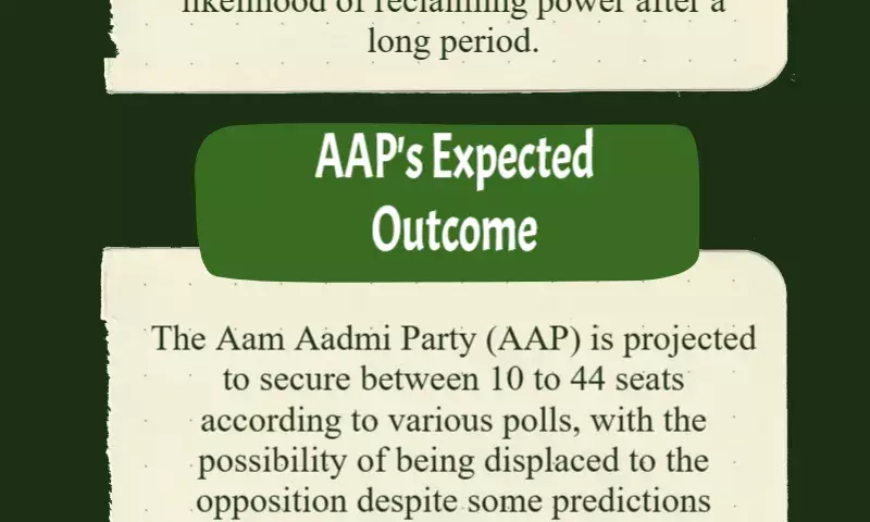 Delhi exit polls: Lotus set to bloom again in capital as pollsters predict big BJP win.
