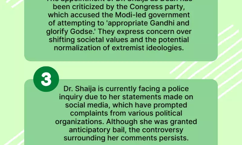 NIT Calicut Professor accused of praising Nathuram Godse appointed as Dean, Congress slams Centre