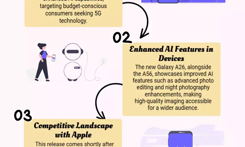 Samsung broadens AI phone lineup with $300 5G galaxy models