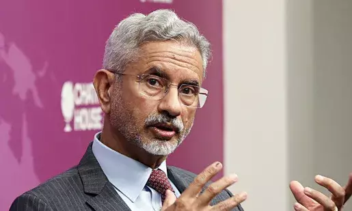 The UK denounces the security lapse that occurred during Jaishankars visit to London.