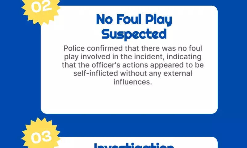 Police said there is no foul play when an IFS officer leaps off a building in Chanakyapuri, Delhi.