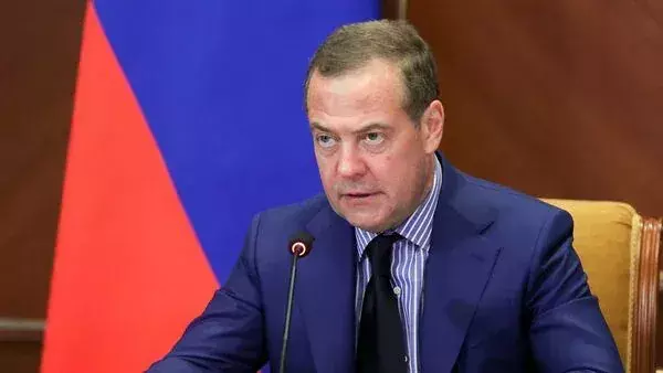 According to Russias former president Medvedev, Ukrainian troops are nearly encircled in Kursk.