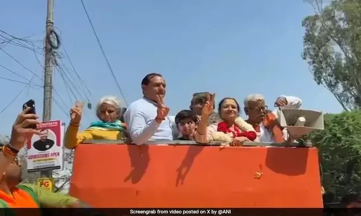 The BJP wins nine out of ten local elections in Haryana, while the Congress loses in Hooda Bastion.