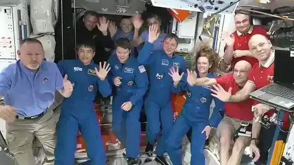 To get to Sunita Williams, the SpaceX crew dragon docks with the space station.