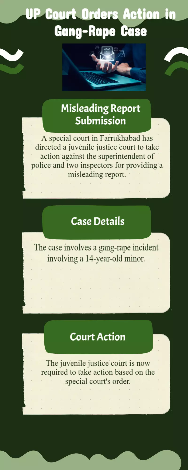 UP court asks juvenile justice court to act against SP over misleading report in gang-rape case