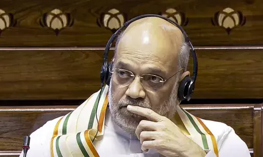 Rahul Gandhi receives a kaala chashma jab from Amit Shah over the J&K crisis.
