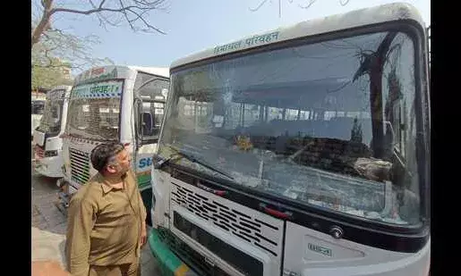 4 HRTC buses vandalised in Amritsar, FIR lodged