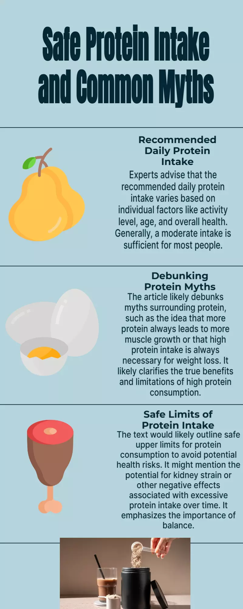 Are you consuming too much protein? Experts share the safe limits of intake and debunk common myths