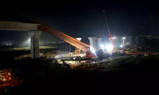 Accident at bullet train project site in Gujarats Ahmedabad cancels 25 trains