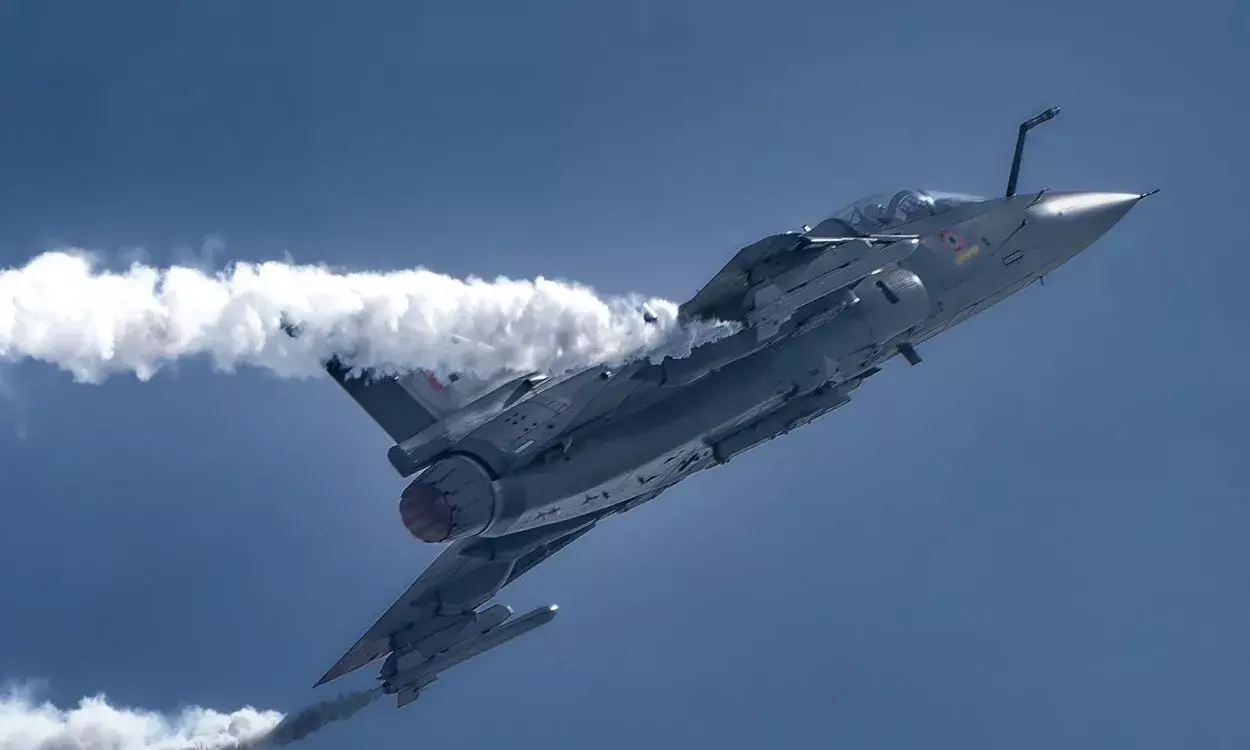 As GE finally delivers the first of 99 engines for LCA MK1A jets, the United States thrusts Indias indigenous combat fighters.