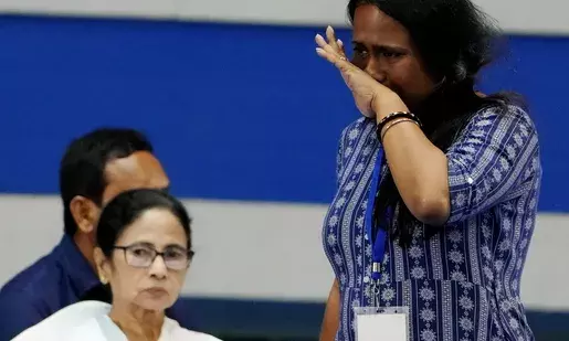 Mamata Banerjee meets Bengal teachers who lost jobs: ‘Ready to even go to jail if…’