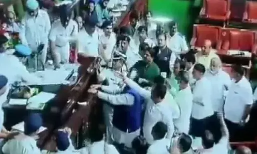 BJP MLAs urge Speaker to withdraw their suspension from Karnataka Assembly