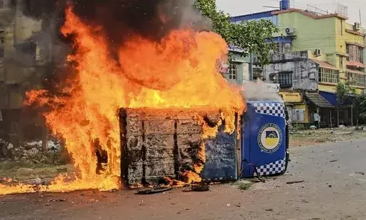 ‘400 Hindus forced to flee: Bengal BJPs Suvendu Adhikari after Murshidabad violence over Waqf Act