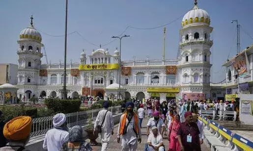 Sikh pilgrims celebrate Baisakhi at Nankana Sahib in Pakistan