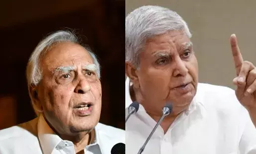 ‘Ye to ulti baat…’: Kapil Sibal hits back at Vice President Dhankhar’s ‘super parliament’ remark on SC ruling