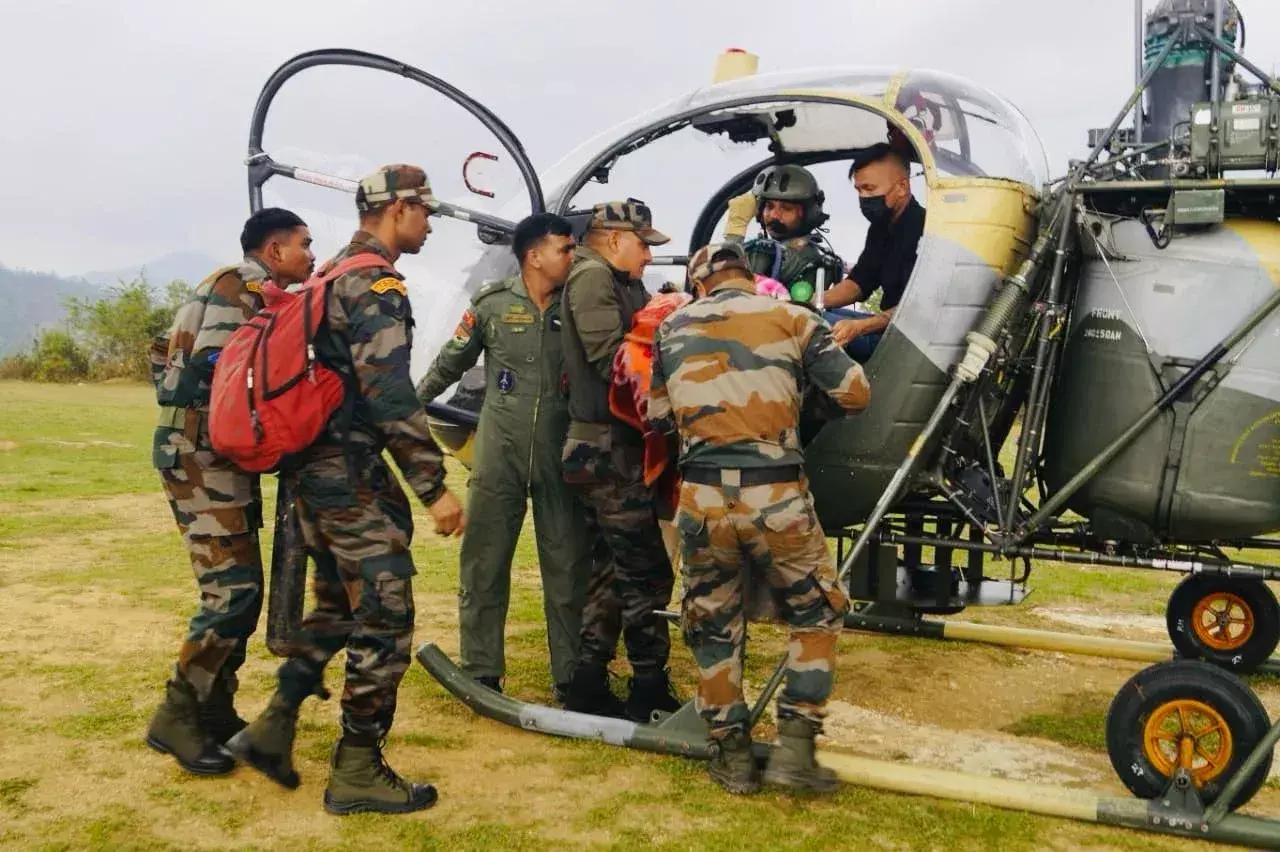 Thought Will Lose Her: 2-Year-Old Girls Parents Thank Assam Rifles Swift Rescue, Medical Aid In Manipur