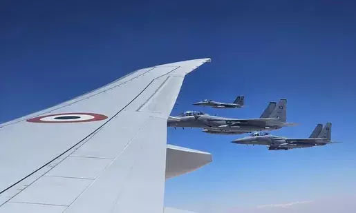 Saudi fighter jets escort PM Modis plane to Jeddah in special gesture