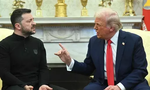 Donald Trump meets Zelensky at Pope Francis funeral, weeks after White House spat