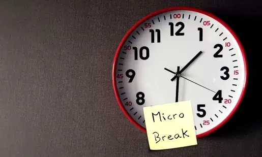 Expert says taking microbreaks during work plays a big role in improving your mental health