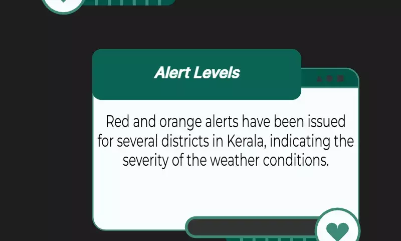 Rains LIVE: Heavy rains to continue in Kerala; red, orange alerts in several districts