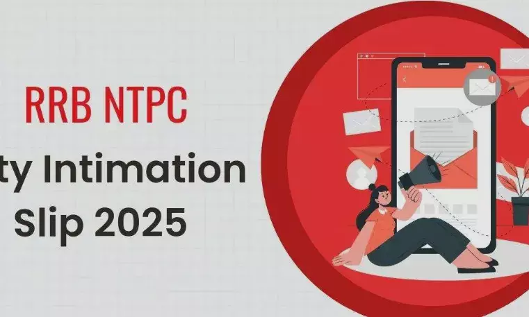RRB NTPC 2025 City Intimation Slip Out at rrb.digialm.com, Check Admit Card Update