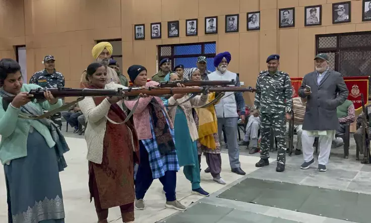 BSF boosts village guards with arms training for Jammu border locals