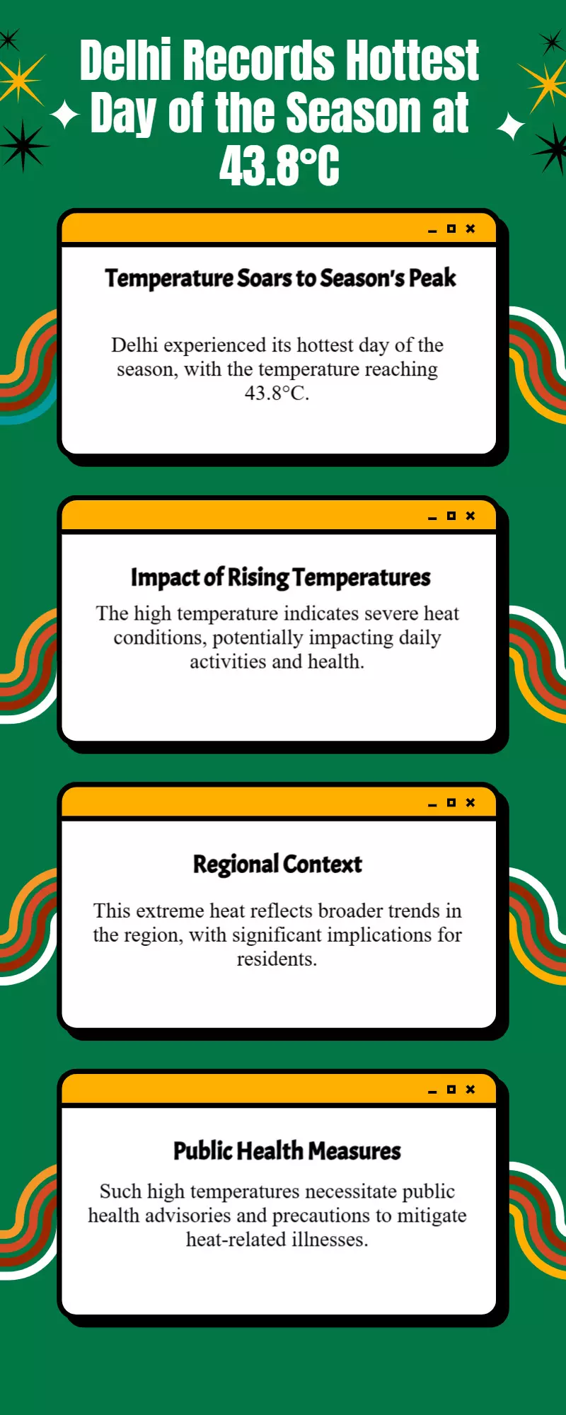 Delhi bakes at 43.8°C, seasons hottest day recorded Delhi bakes at 43.8°C, seasons hottest day recorded