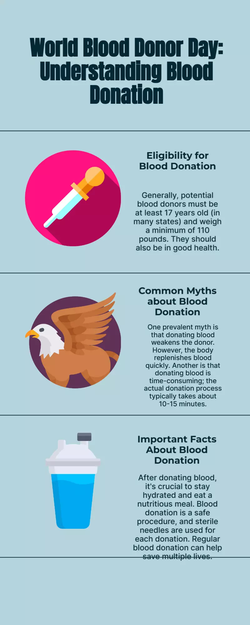 World Blood Donor Day: Eligibility myths & facts you should know World Blood Donor Day: Eligibility myths & facts you should know
