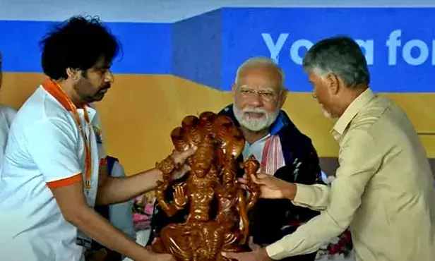 Yoga Day: From Himalayas to Sea, PM Modi Says Yoga United World