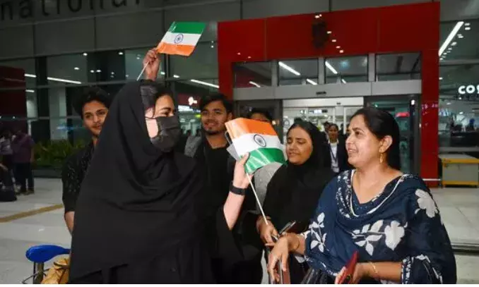 Operation Sindhu: 2 flights with evacuees land in Delhi, chant Bharat Mata Ki Jai