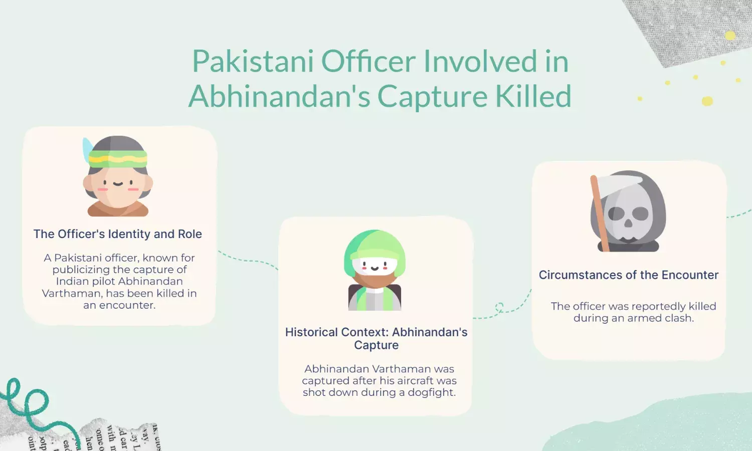 Pakistan Army Officer Who Claimed To Capture Abhinandan Varthaman Killed In Encounter