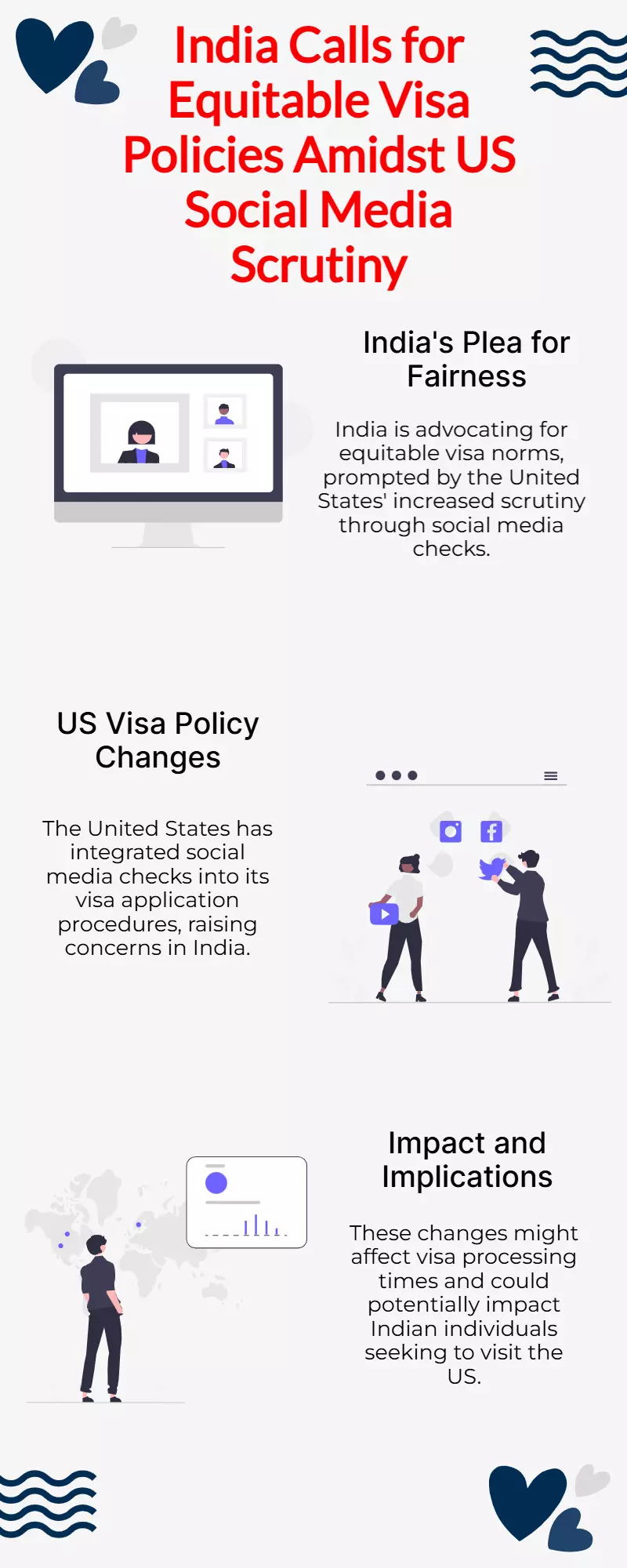 India urges fair visa norms as US adds social media checks to rules India urges fair visa norms as US adds social media checks to rules