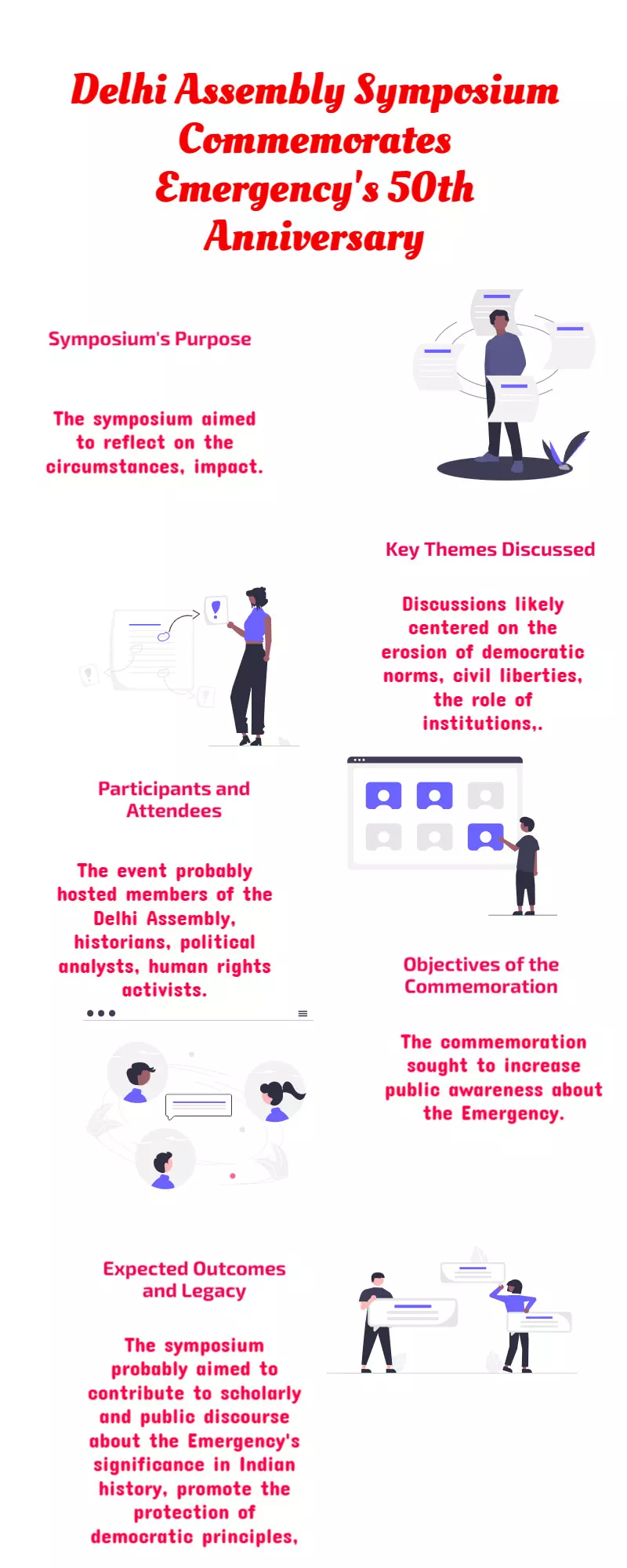 Delhi Assembly holds symposium commemorating 50 years since Emergency Delhi Assembly holds symposium commemorating 50 years since Emergency