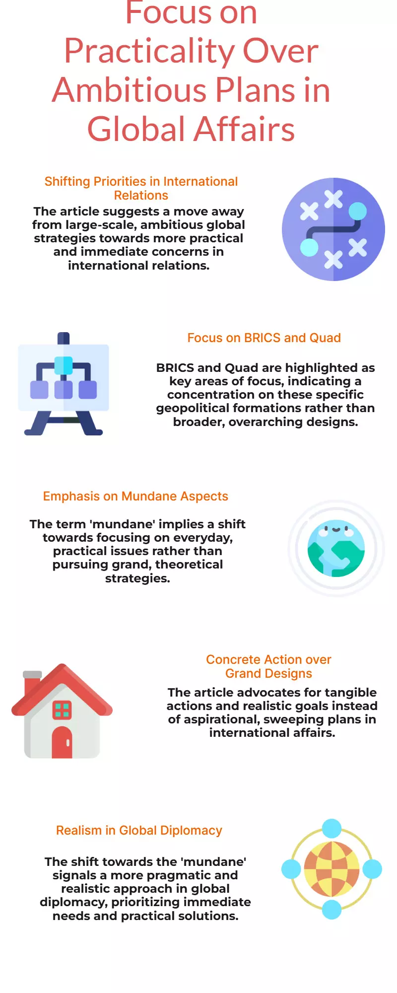 Beyond BRICS, Quad: Focus on mundane over grand designs