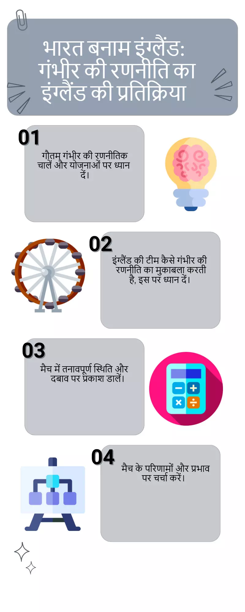 IND vs ENG: गंभीर की चाल का इंग्लैंड ने तोड़ा जवाब, टेंशन कम