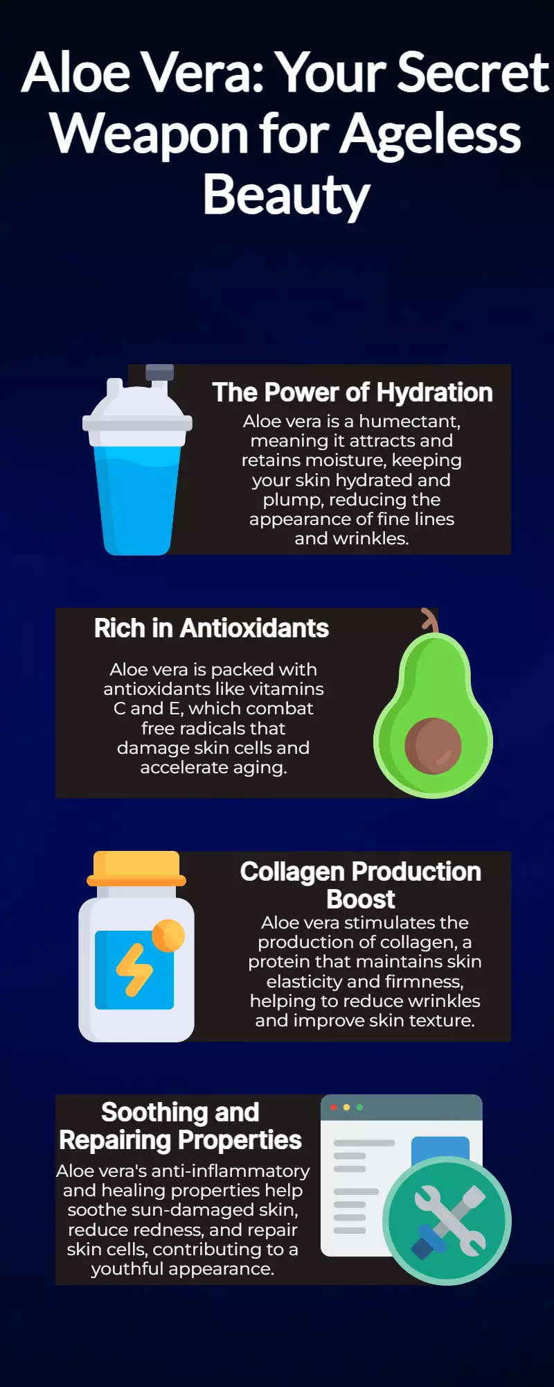 Stay young forever with Aloe Vera! Discover its magical anti-aging benefits.