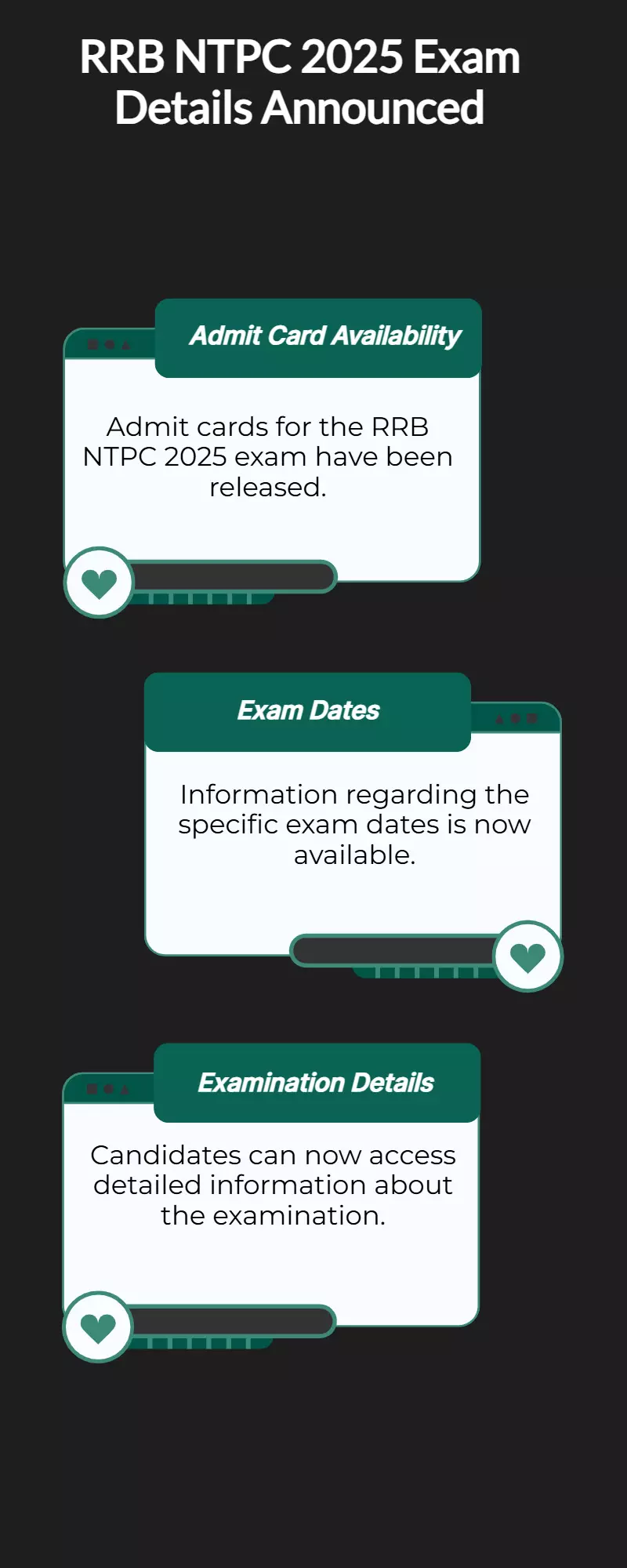 RRB NTPC 2025 admit cards released! Check exam dates, details now RRB NTPC 2025 admit cards released! Check exam dates, details now
