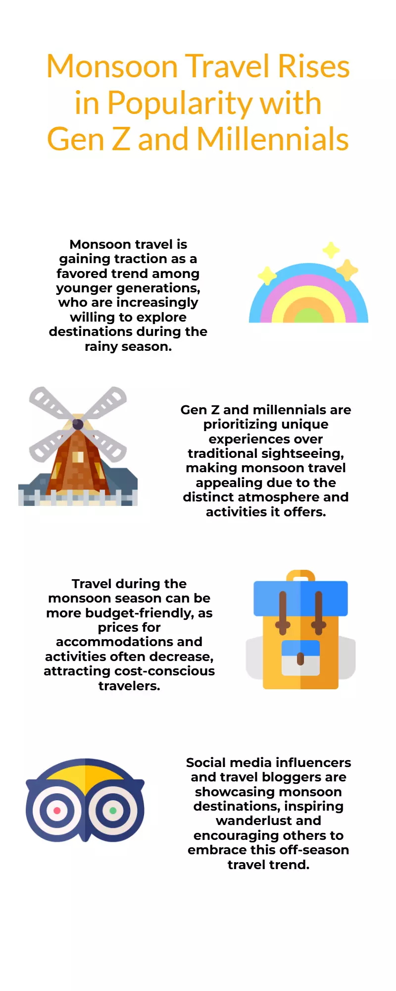 Monsoon Travel Emerges as Hot Trend Among GenZ & Millennials Monsoon Travel Emerges as Hot Trend Among GenZ & Millennials
