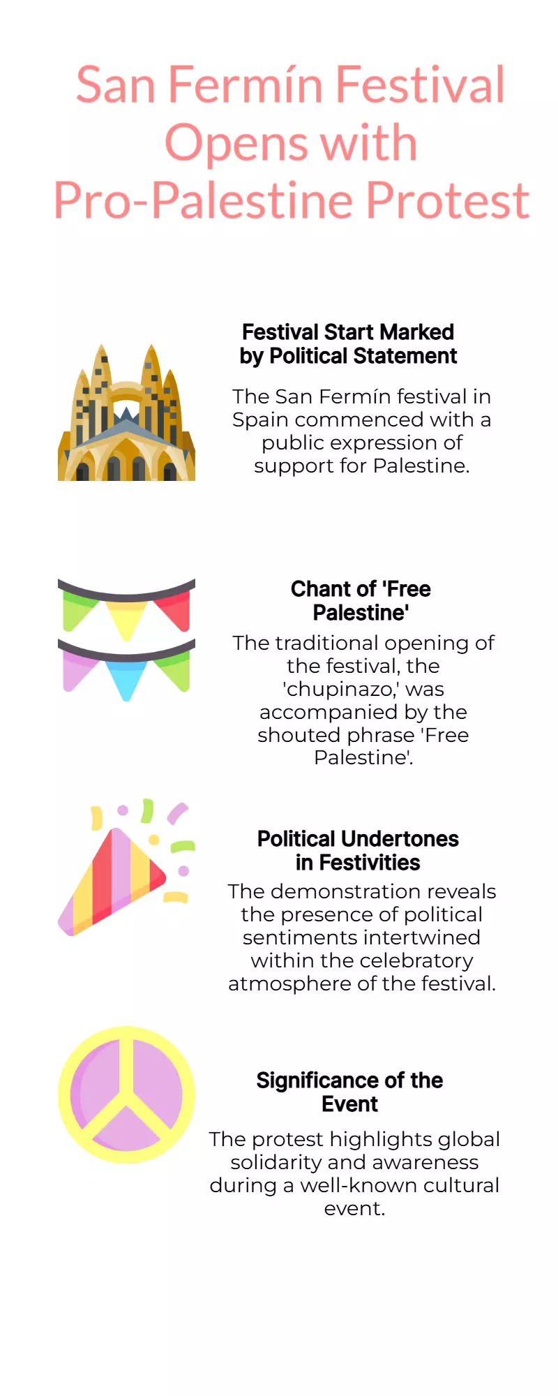 Spains San Fermín festival opens with cry of Free Palestine Spains San Fermín festival opens with cry of Free Palestine