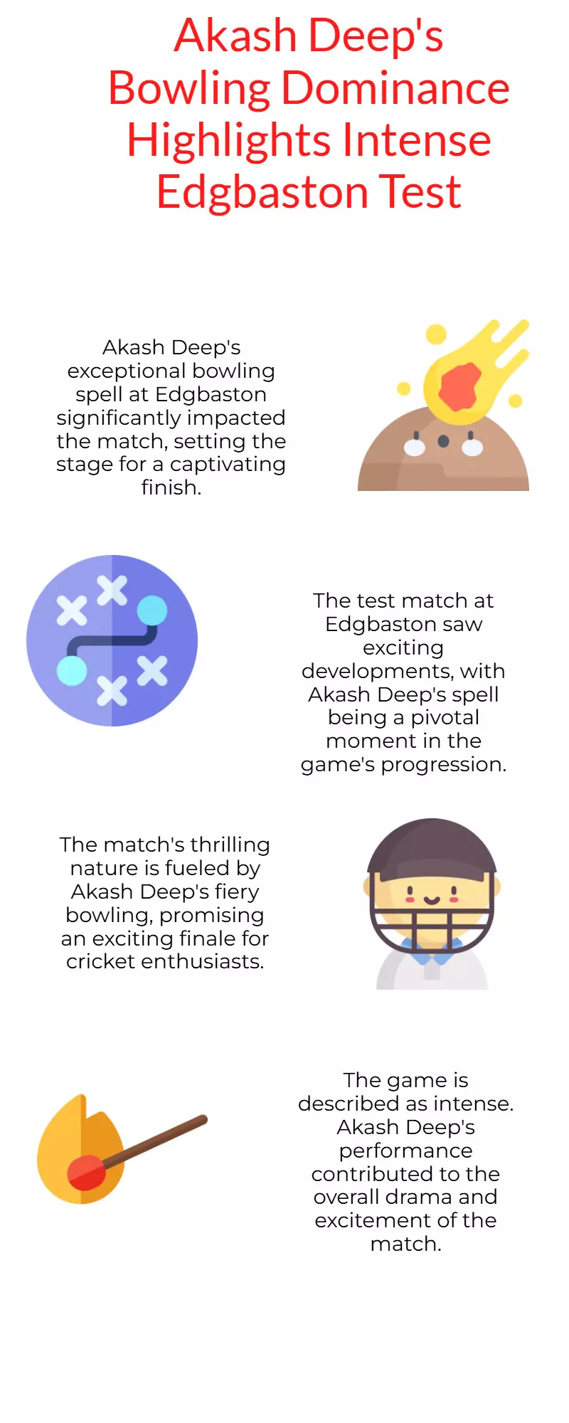 Akash Deeps Fiery Spell at Edgbaston Sets Up Thrilling Finale Akash Deeps Fiery Spell at Edgbaston Sets Up Thrilling Finale