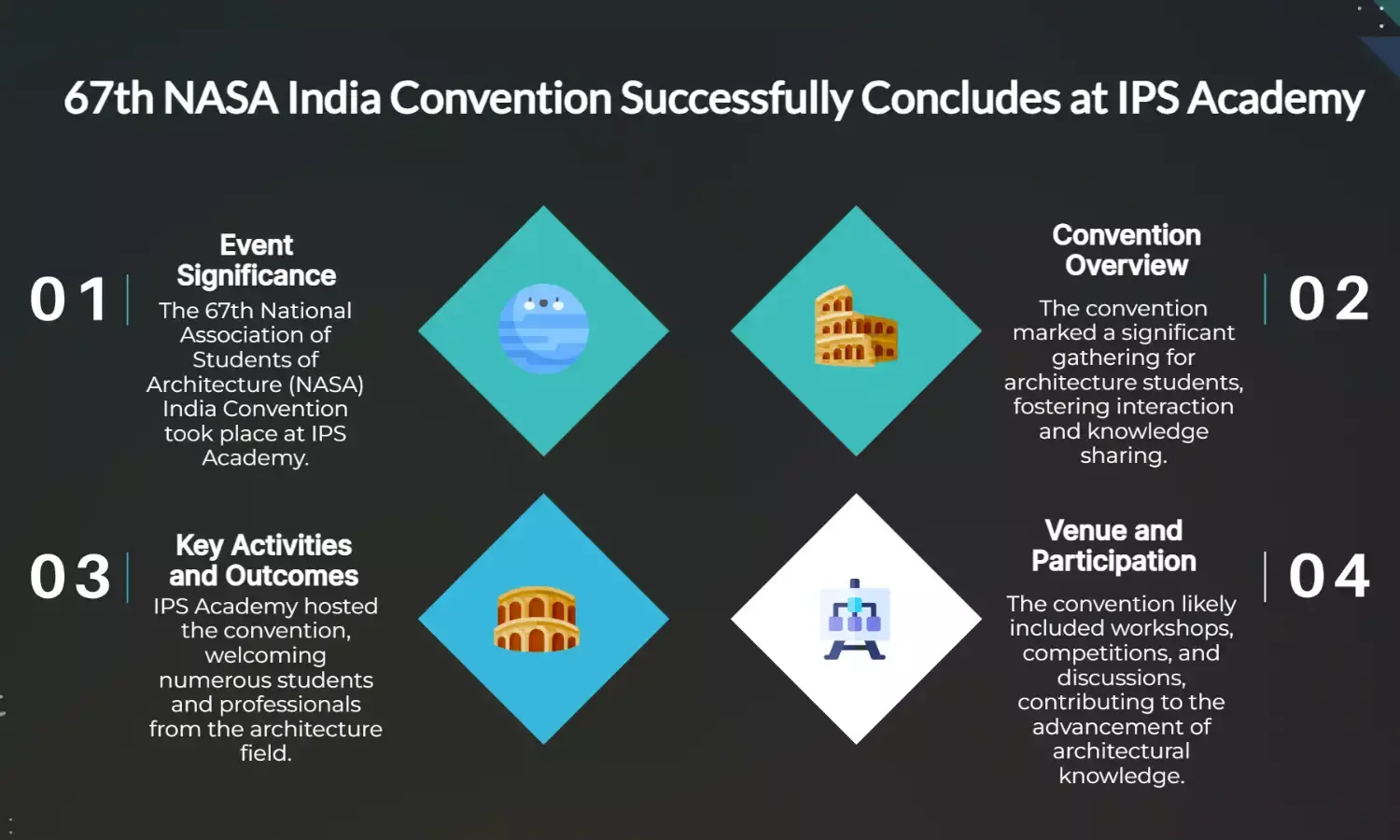 67th NASA India Convention Concludes Grandly at IPS Academy