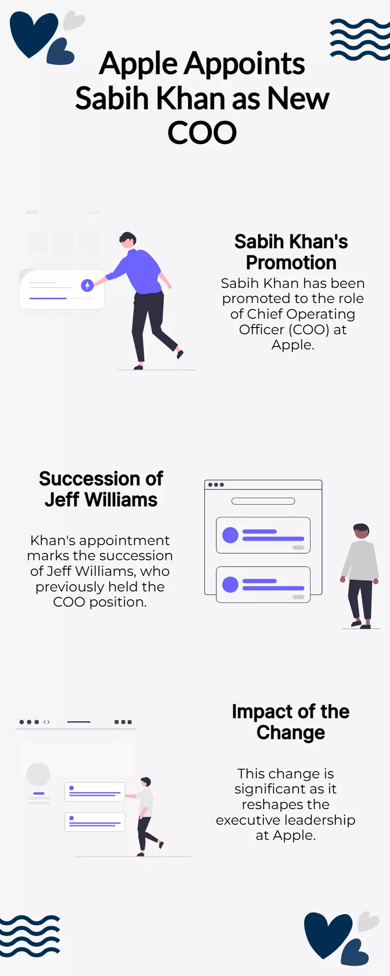 Sabih Khan: Apples New COO Succeeds Jeff Williams Sabih Khan: Apples New COO Succeeds Jeff Williams